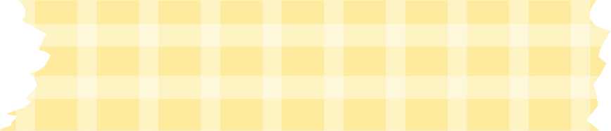 Checkered Yellow Washi Tape